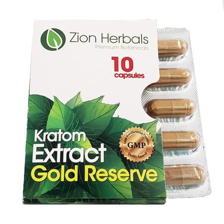 Zion Herbals  Gold Extract Reserve Blister